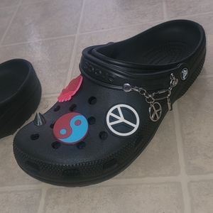 Black Crocs